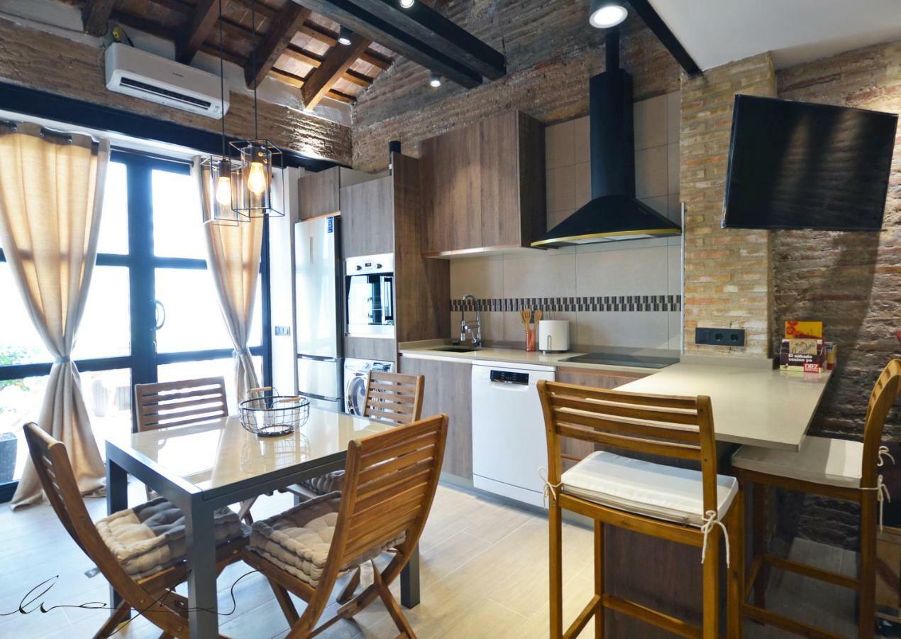 Casita En El Cabanal Con Patio Valencia Ngoại thất bức ảnh
